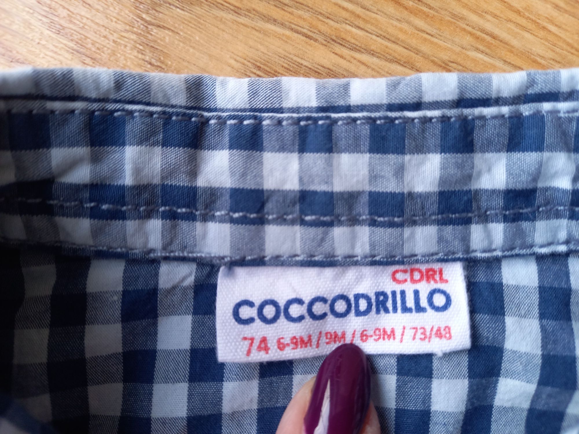Koszula Coccodrillo rozmiar 74