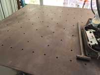 Stół spawalaniczy 1300x2000, 10mm monterski stolarski, warsztatowy