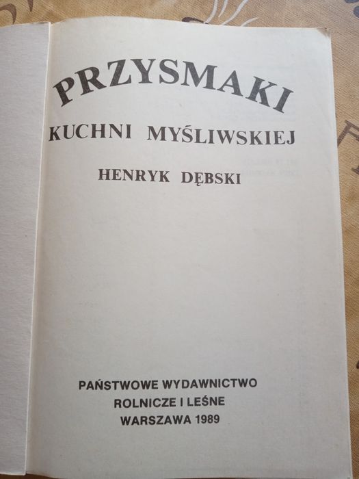 Książki kulinarne - 3 szt -Nowe np. Kuchnia myśliwska