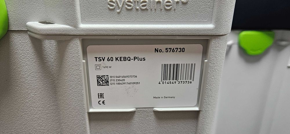 Zagłębiarka z podcinakiem TSV 60 KEBQ-Plus 576730 Festool