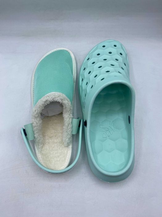 Утеплені крокси Joybees Varsity Lined Clog Mint Julep оригінал
