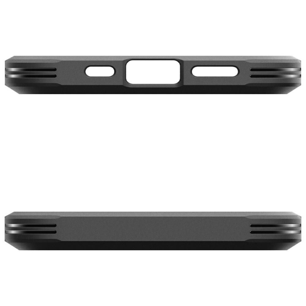 Etui Spigen Tough Armor Mag MagSafe do   iPhone 16e szary