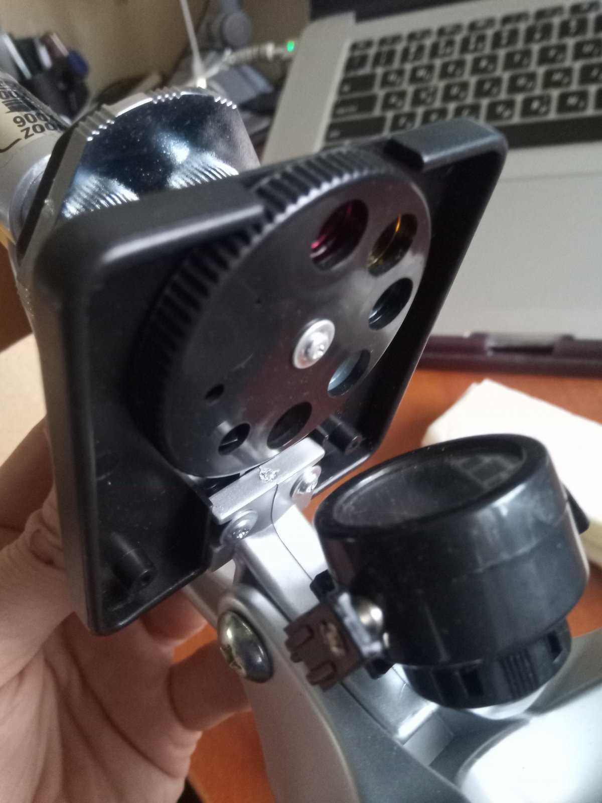 Мікроскоп, микроскоп, з револьверною зміною обєктивів