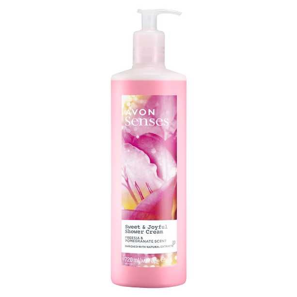 Kremowy żel pod prysznic Sweet & Joyful Senses
