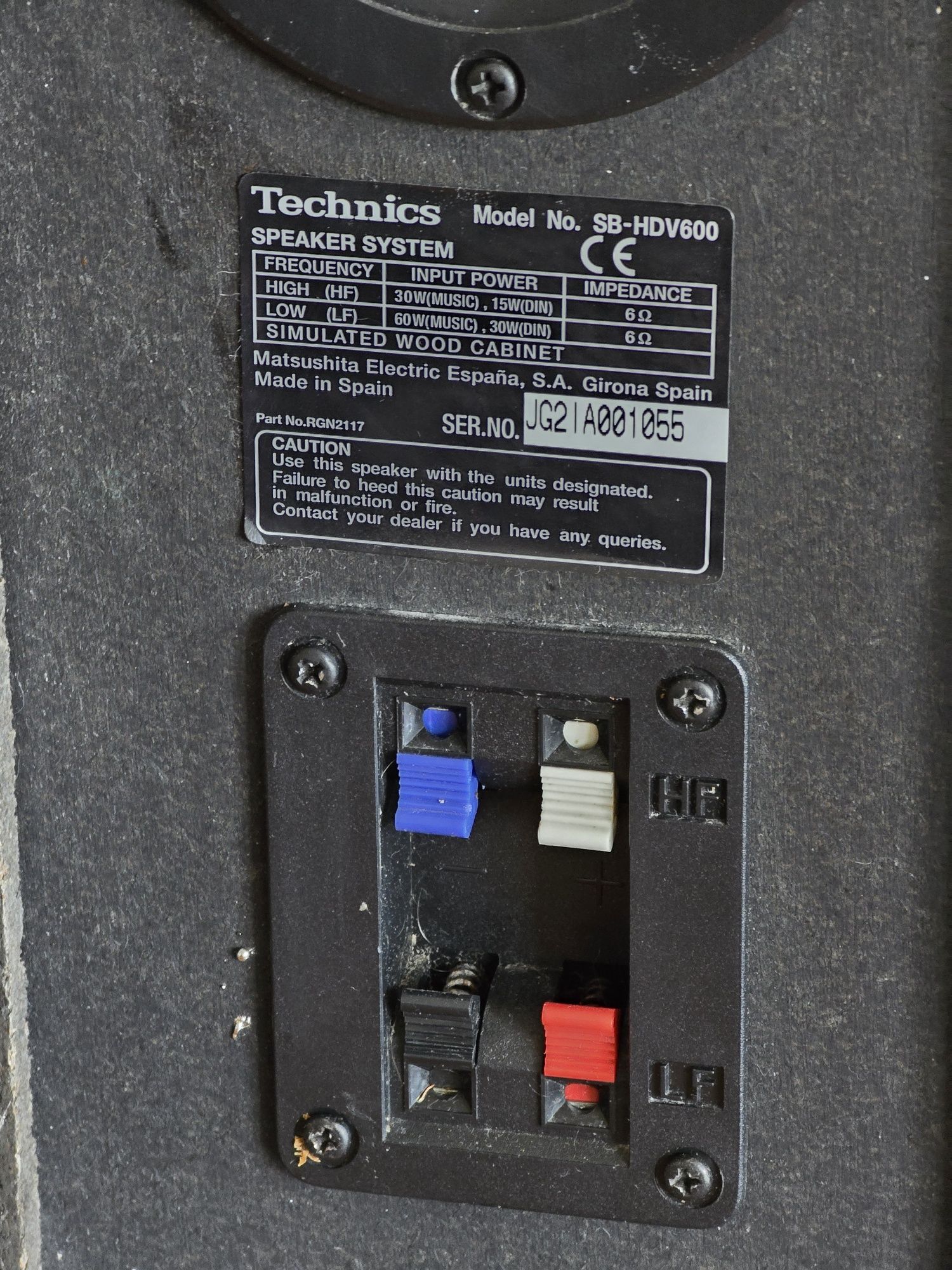 Tanio Technics SB HDV 600 6ohm kolumny monitory do wieży DOBÓR audio