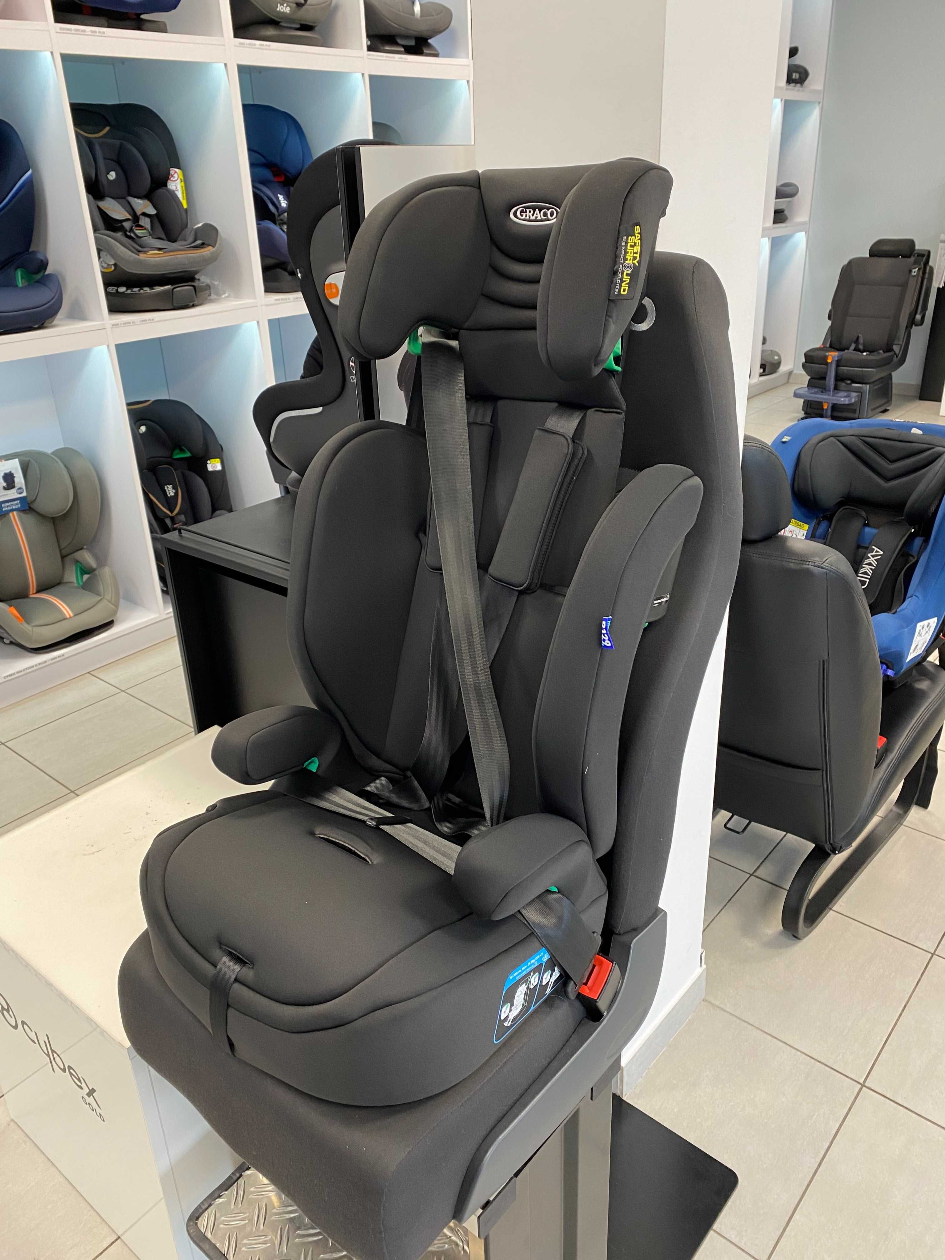 GRACO ELDURA R129 fotelik multigrupowy do 150 cm na PAS