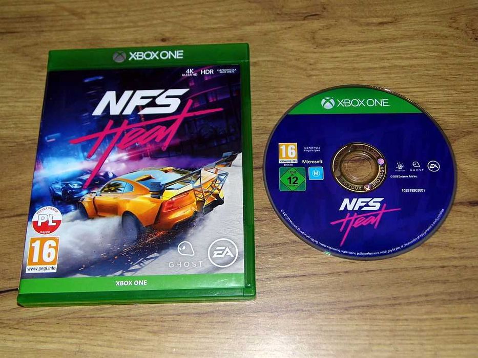 Gry oryginalne na konsole XBox One Forza Horizon 3 Need for Speed Heat