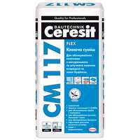 CM-117 25 кг "Ceresit" Клей для плитки "flexible" 25 кг