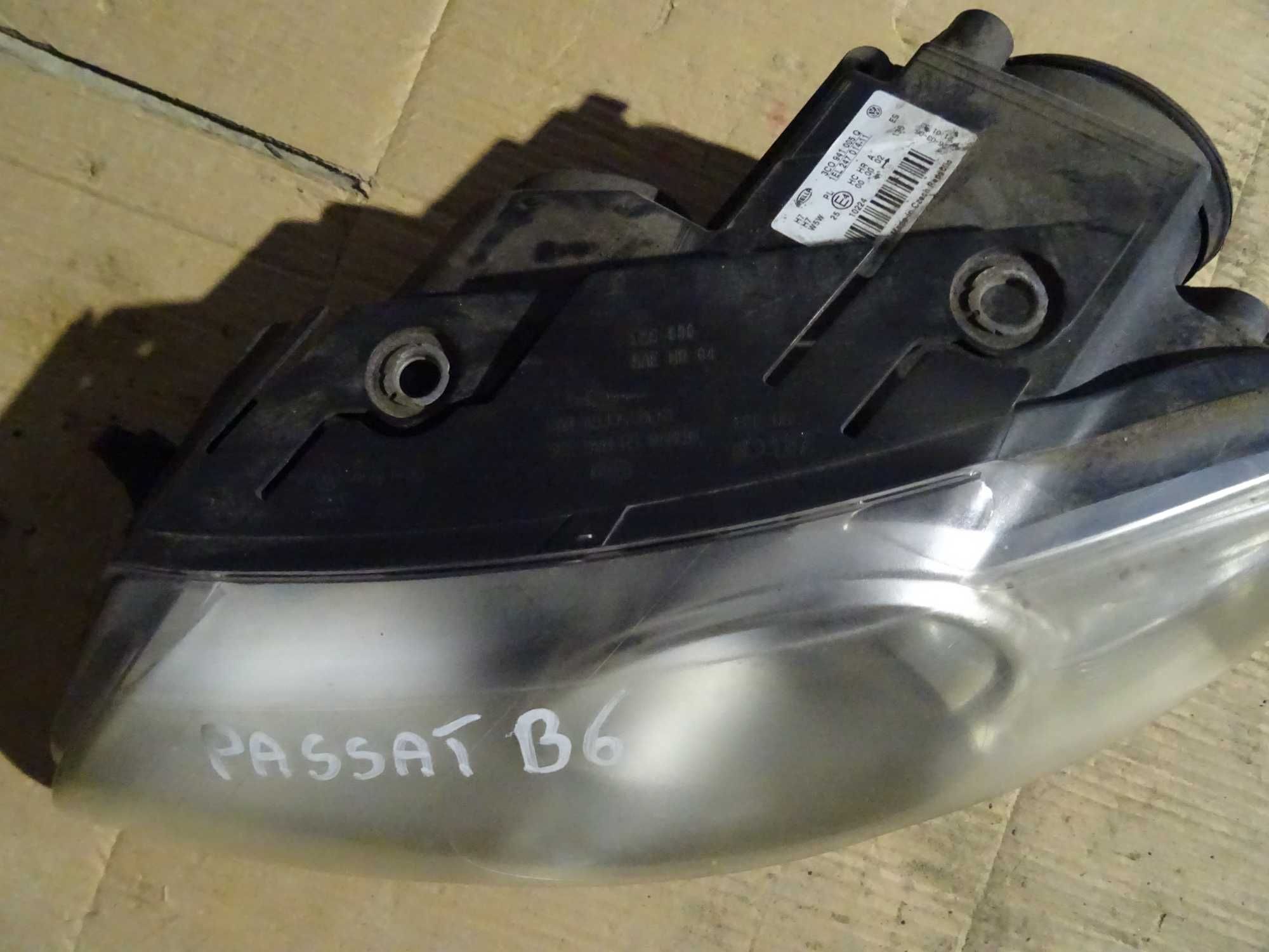 Lampa Lewa Przód Vw Passat B6 2006