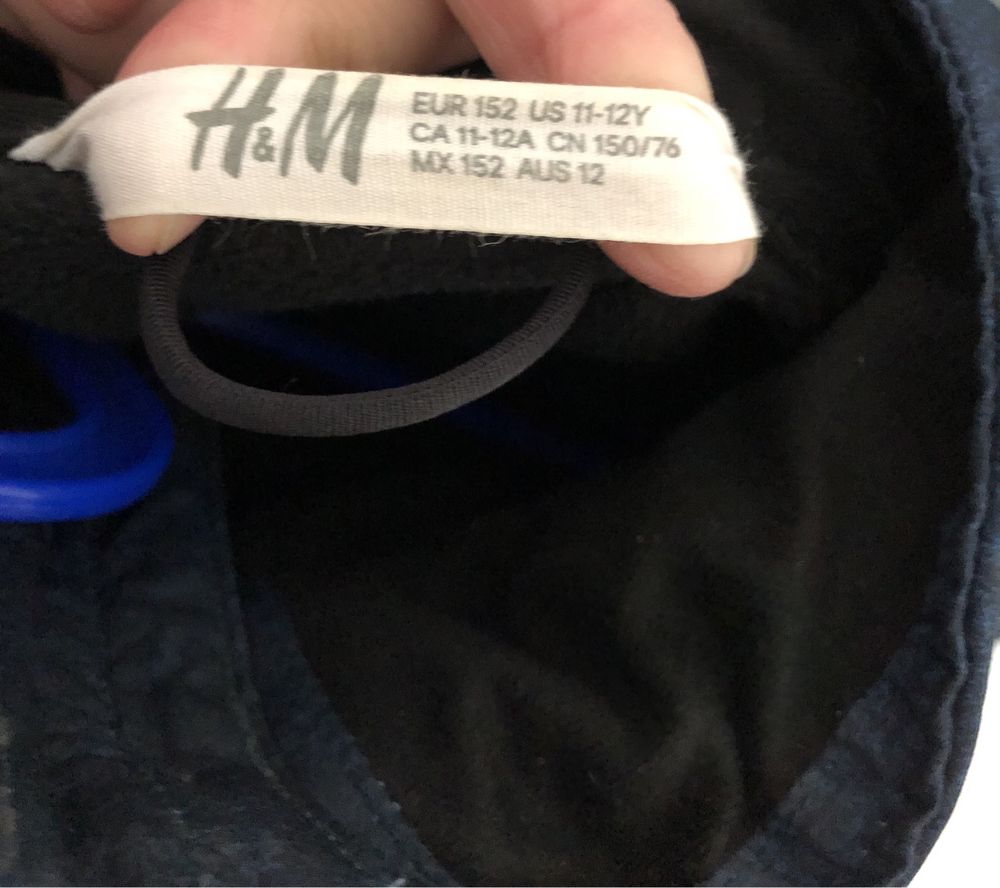 Kurtka kurteczka softshell 152 h&m 11-12 jesienna przeciwdeszczowa