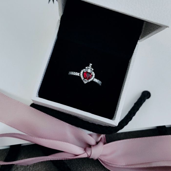 Набір комплект Пандора сережки підвіска каблучка s925