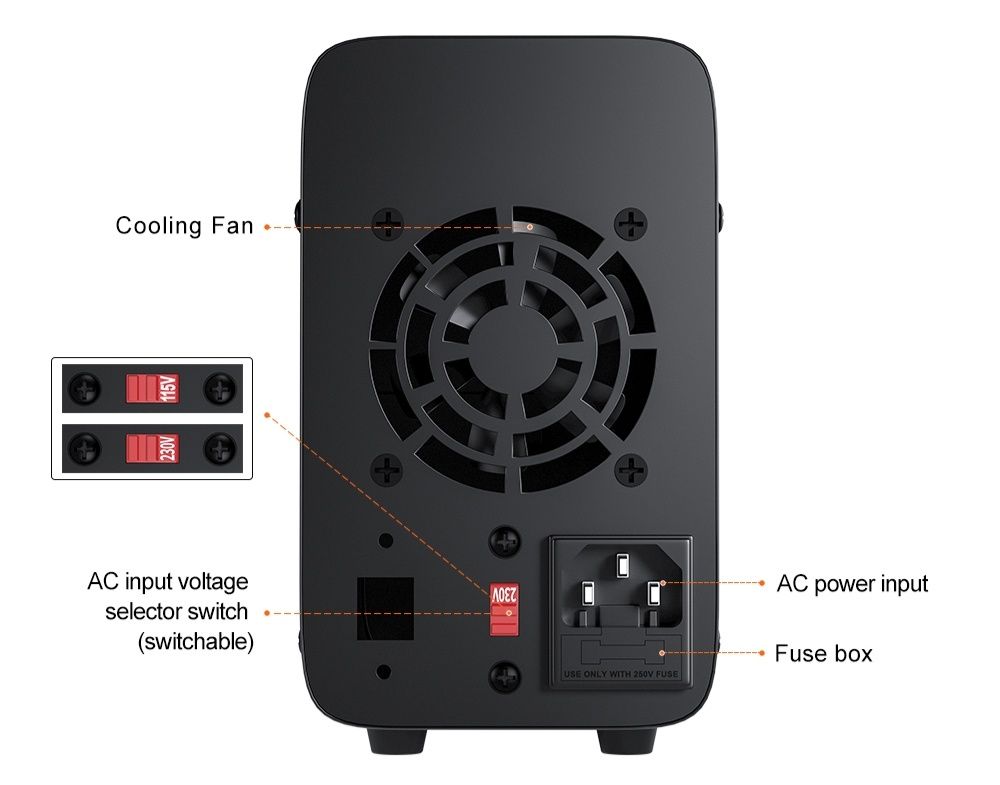Лабораторний блок живлення Wanptek APS3010H 30V 10A 300W