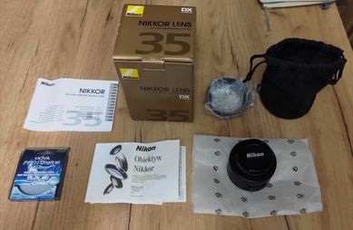 Nikkor AF-S NIKKOR 35MM 1:1.8G mocowanie Nikon