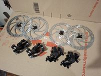ВЕЛОсипедные дисковые тормоза суппорт/ротор 160 и 180 Tektro; Jak.
