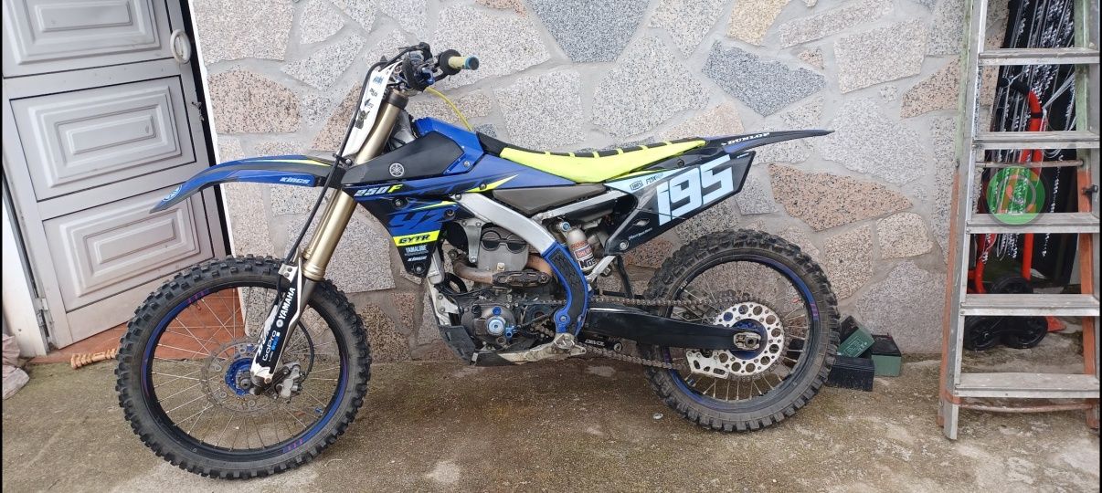 Yz 250 f injeçao matriculada
