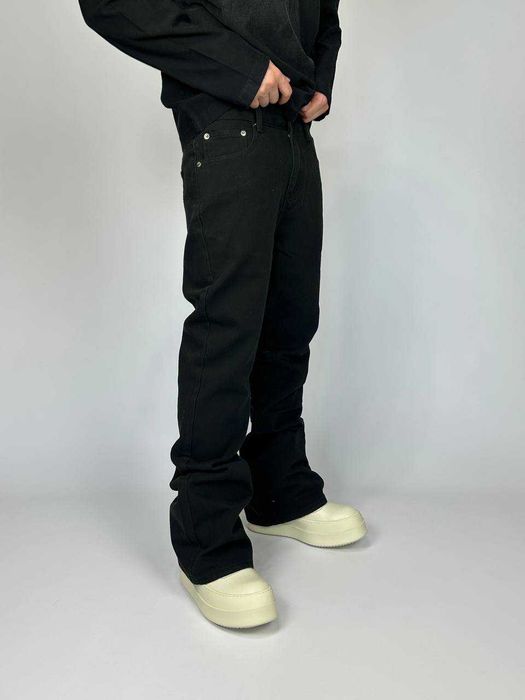 BALENCIAGA flared faded washed jeans клеш кльош джинси джинсы