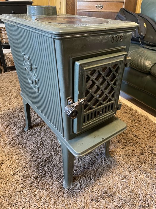 Jotul 602 piecyk zeliwny zielona emalia