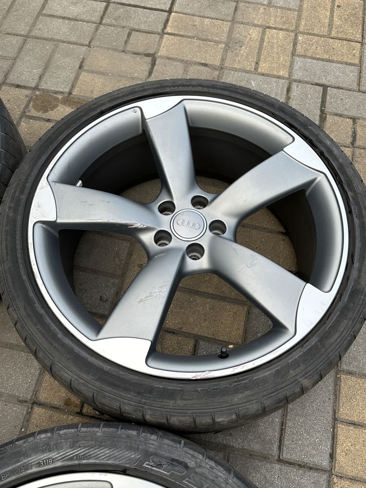 Koła felgi aluminiowe AUDI A6 A7 A8 5x112 21” 9J ET35 Rotor 275/35R21