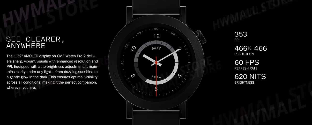 CMF by Nothing Watch Pro 2(Dark grey)