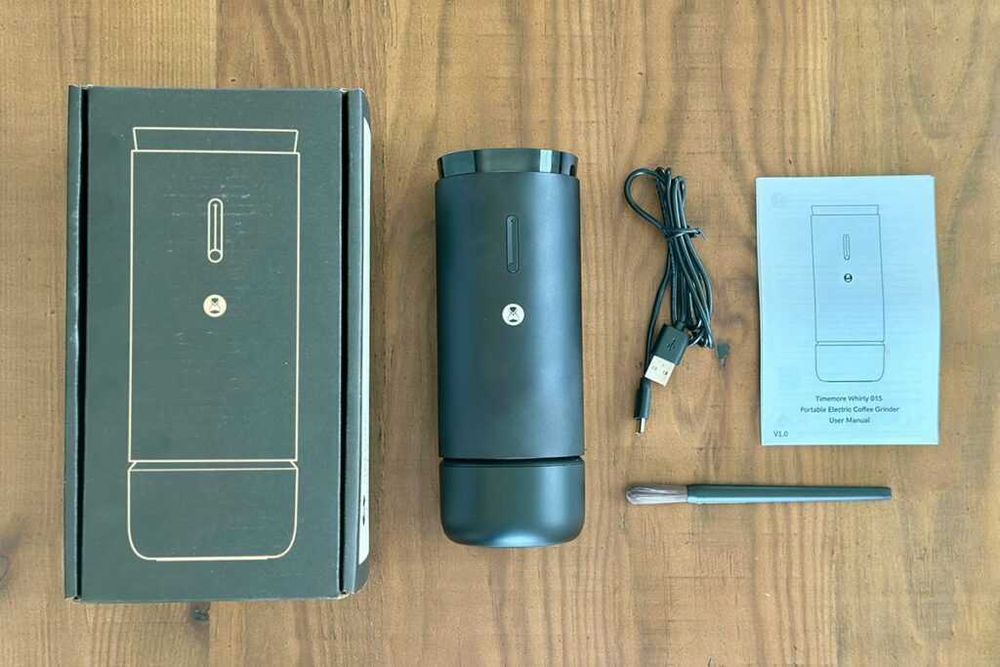 Кавомолка портативна електрична Timemore Whirly 01s Кофемолка