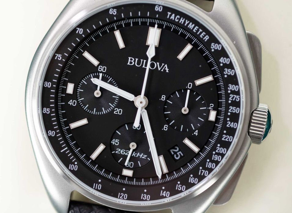 BULOVA LUNAR PILOT 96B251 Moon Watch Apollo 15 Nowy Gw. 6 lat  + pasek