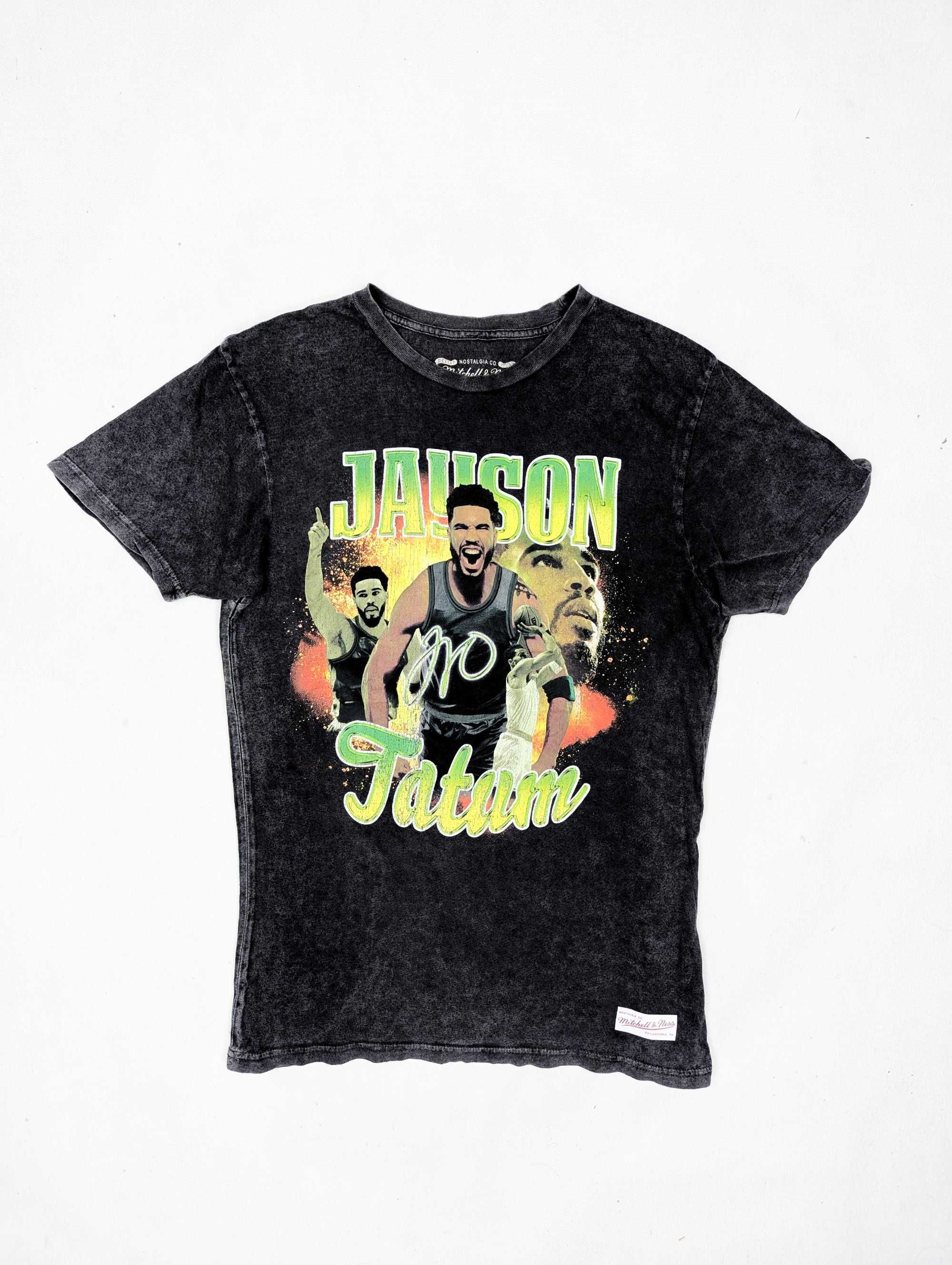 Mitchell & Ness Jason szara koszulka t-shirt M logo