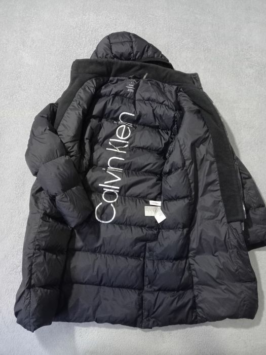 Calvin Klein довгий пуховик