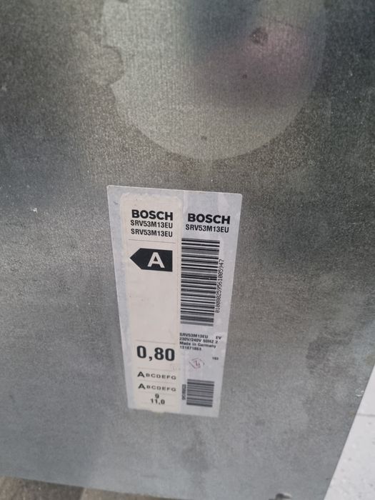 Zmywarka do zabudowy Bosch 45cm