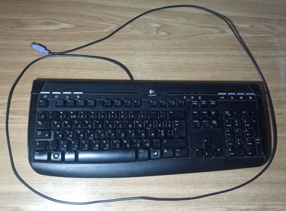 Клавиатура и мышь Logitech для компьютера