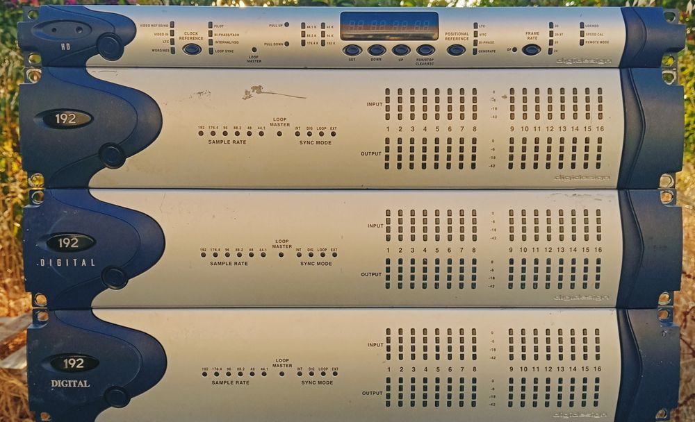 3× interfaces Avid 192 & Avid Sync