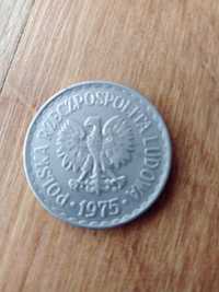 Moneta 1 zł z 1975 roku PRL