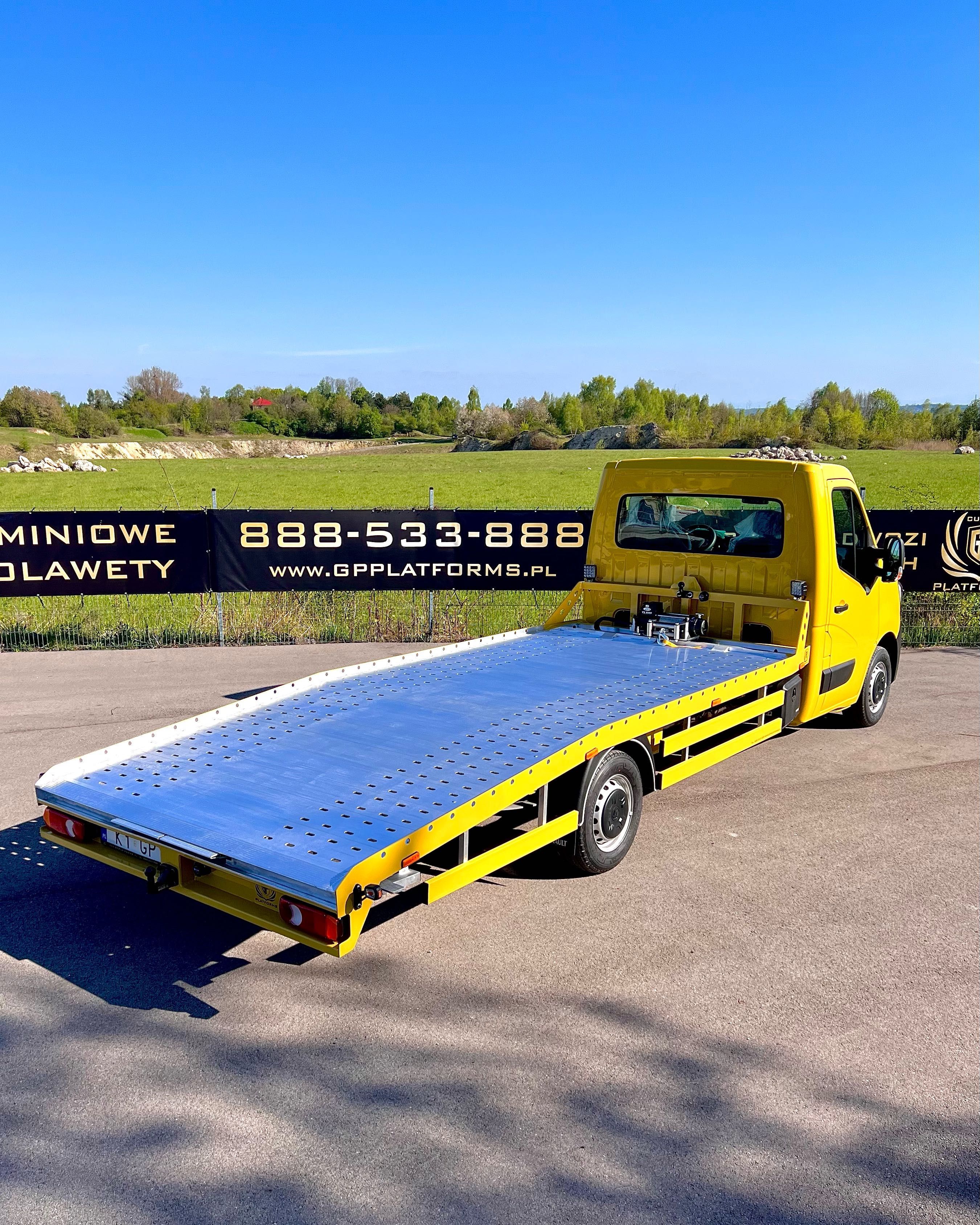 Najazd laweta zabudowa PRODUCENT autolaweta aluminiowa