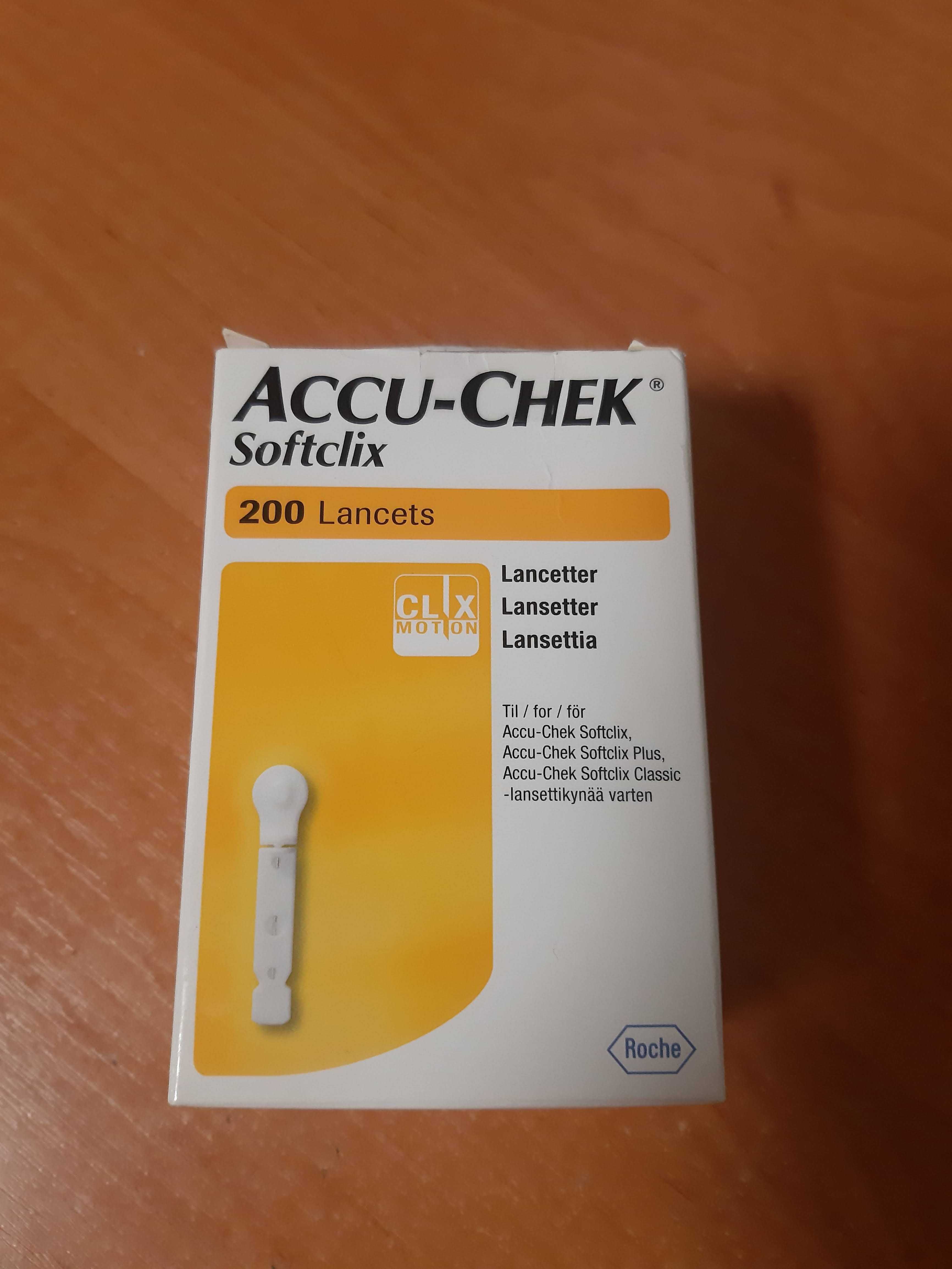 Ланцети для глюкометра Accu Chek Softclix 200 шт