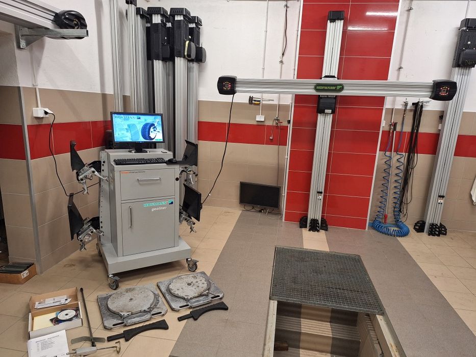 Hofmann Geoliner 3d geometria kół zbieżność baza 25r.