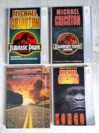 Michael Crichton Jurassic Park Jurajski Zaginiony świat Wędrówki Kongo