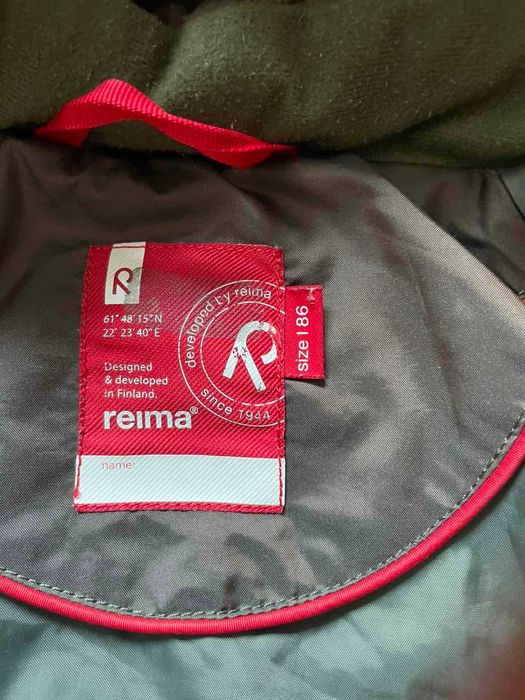 Reima пуховик куртка дитяча 86р.