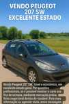 Troco Peugeot 207sw excelente estado por viatura de 7 ou 9 lugares