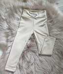 Legginsy dziewczęce z łabędziem – rozmiar 146/152