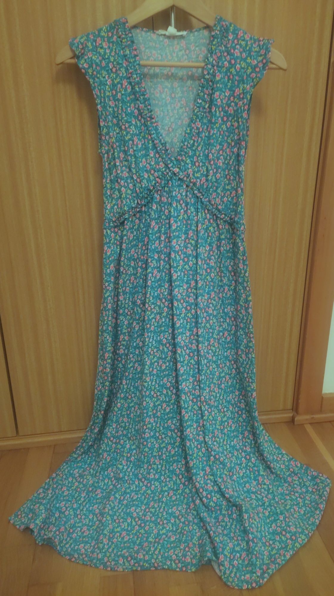 Vestido Midi floral 36