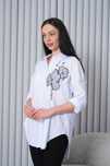 Koszula damska plus size oversize L biała