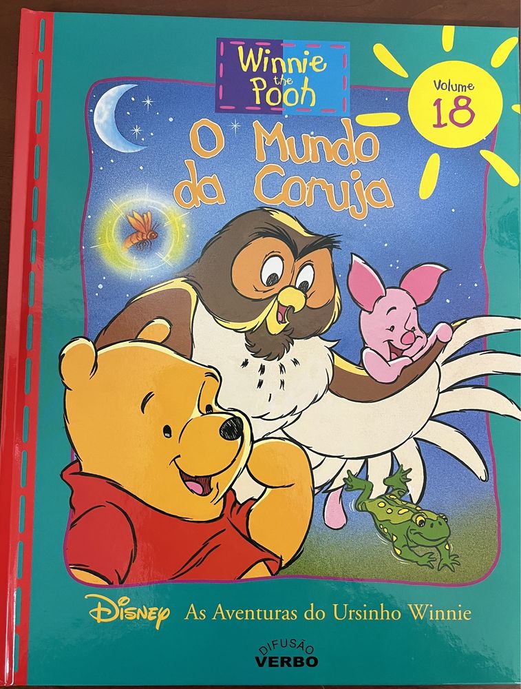 Disney Winnie the Pooh - livros da coleção