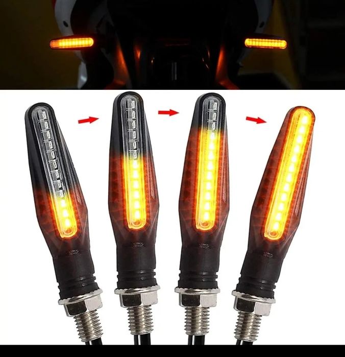 Piscas led varrimento automáticos   universais