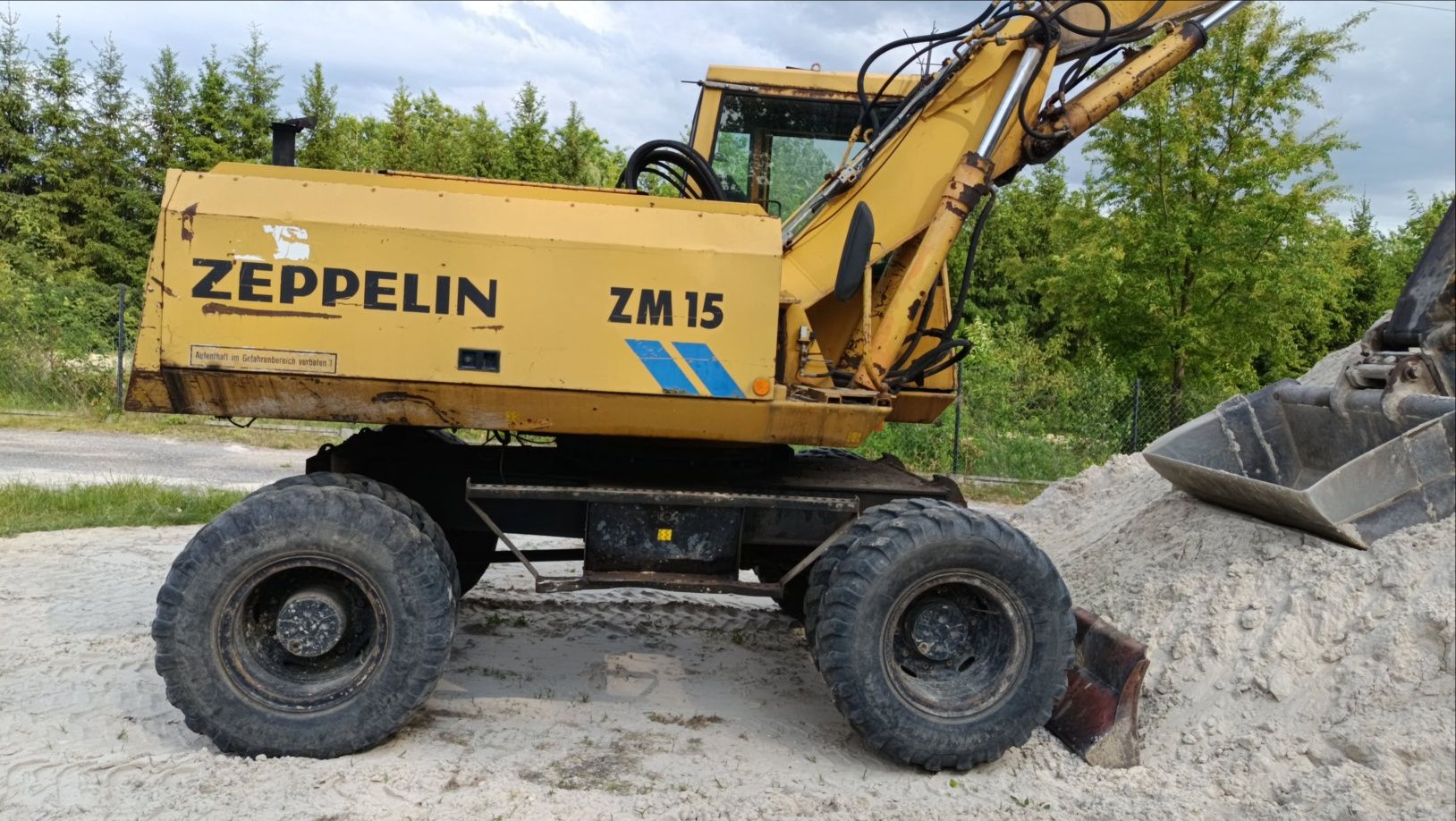 Koparka kołowa Zeppelin ZM 15