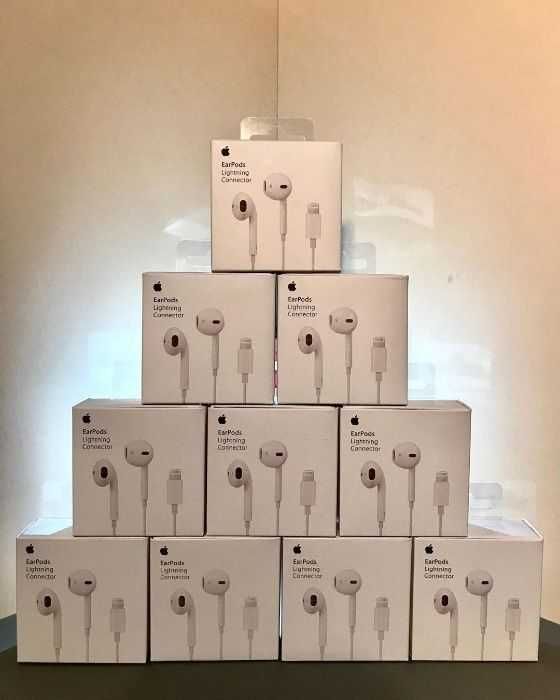 Навушники Apple EarPods Lightning Оригинал Original Наушники 3.5mm