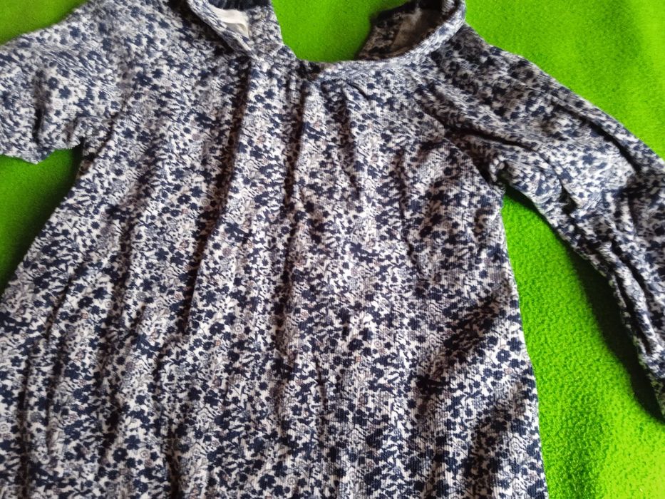 Vestido floral 9/12 meses