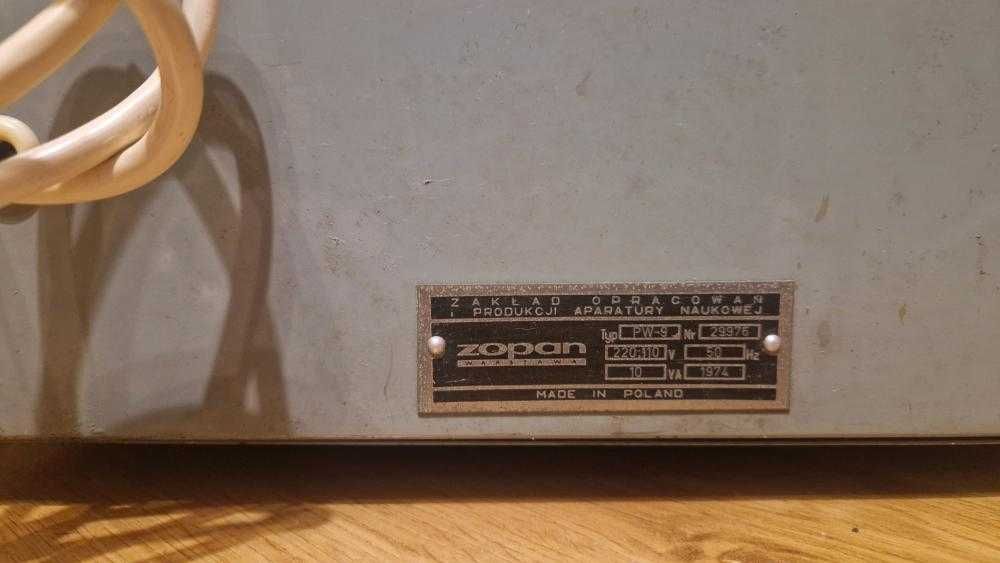 Generator dekadowy RC typ PW-9, retro PRL