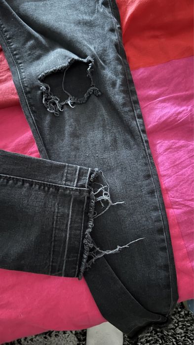 Calças de ganga pretas