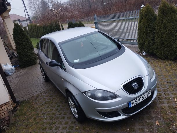 Seat Altea 1.6 mpi, benzyna E10, silnik po remoncie, zero korozji