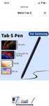Перо, стилус, s-pen Samsung galaxy Tab S6, S7,S8