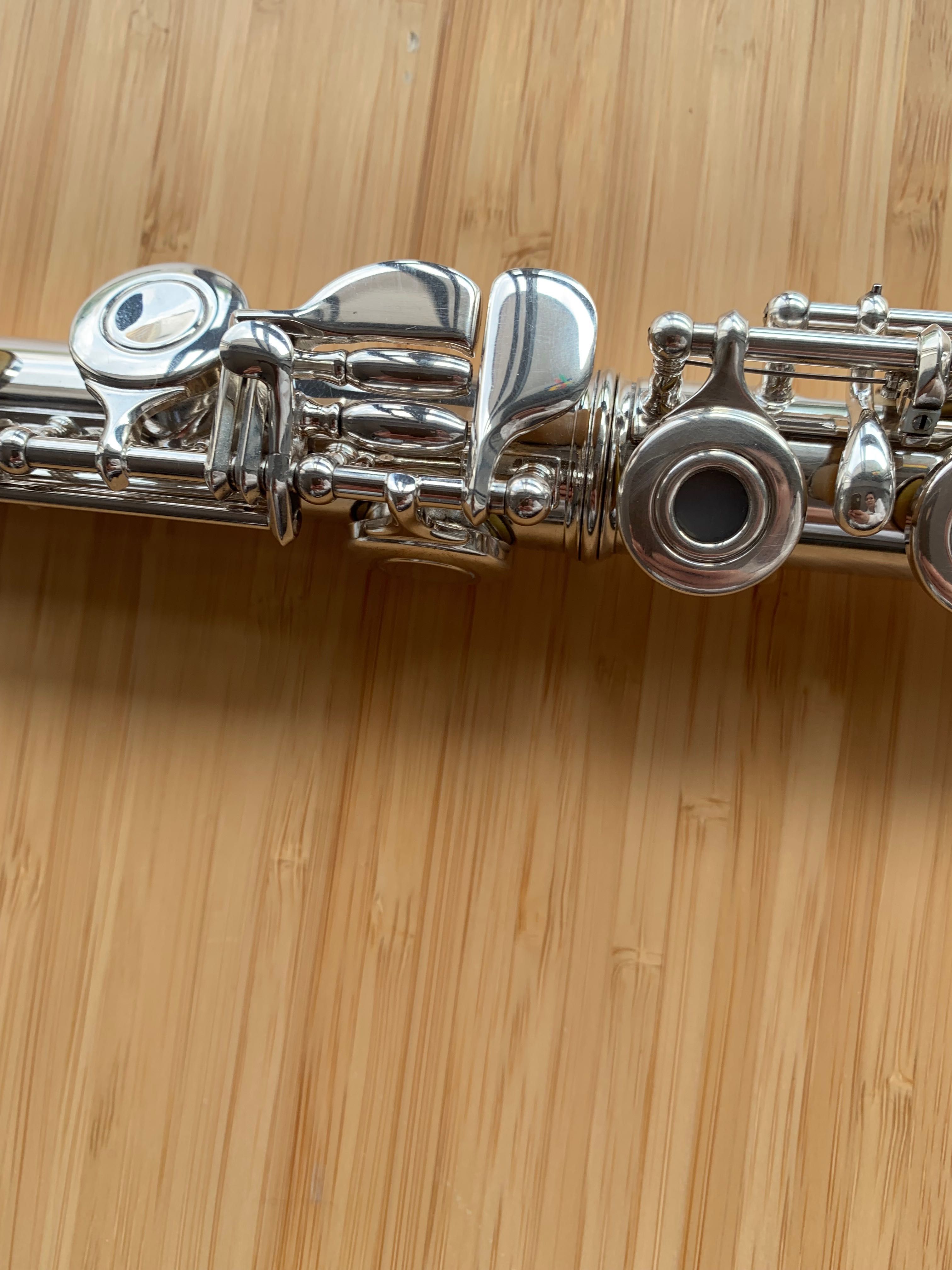 Flauta Transversal Yamaha - Cabeça em Prata | Excelente Estado